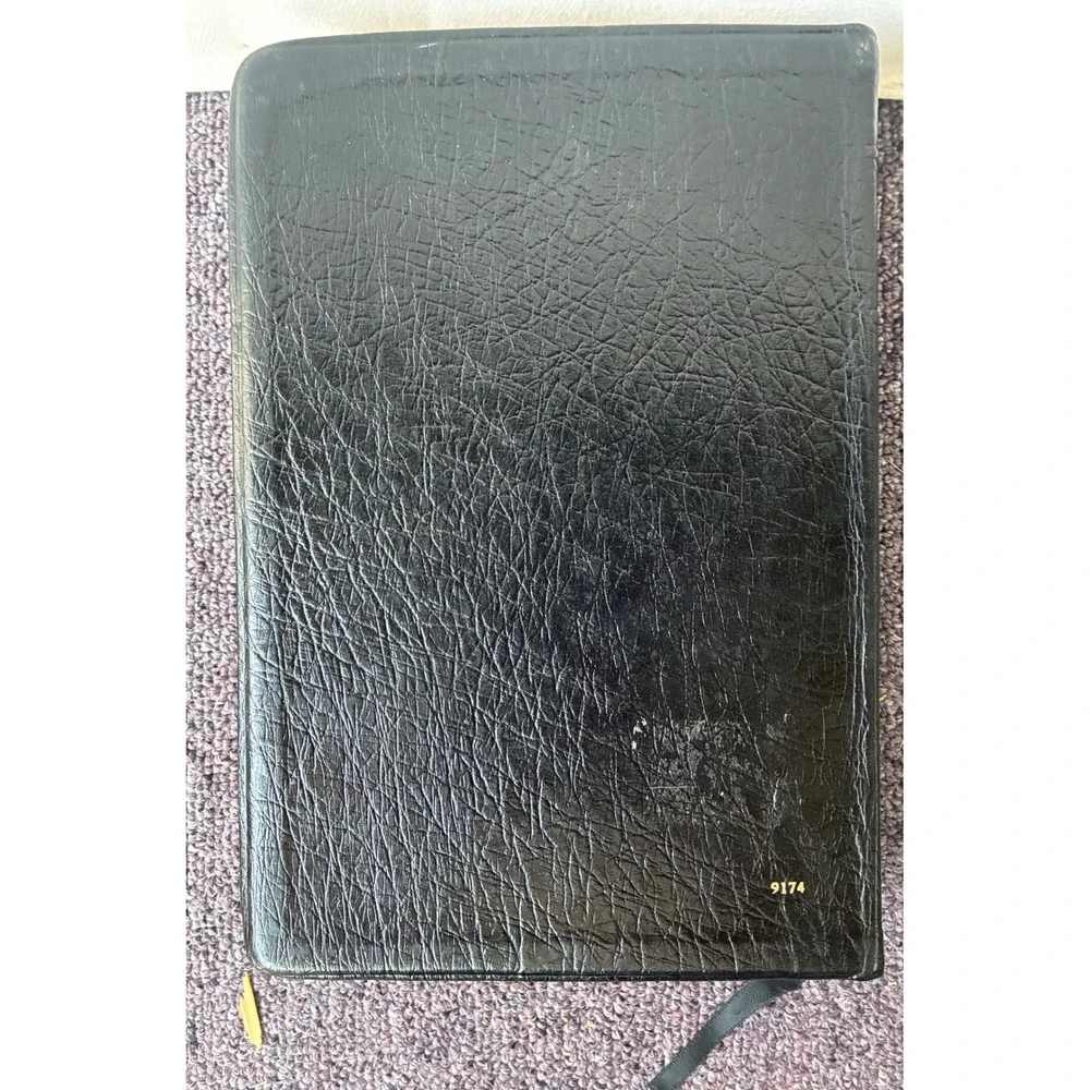 VTG 1967 Oxford New Scofield Study Bible KJV Black Leatherette Reference